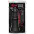 �������� ���������� "Kink - Vibrating Silicone Butt Plug Ridged 8' Black" (� ���������) 