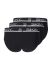 �����-����� "Cotton Briefs 3 Pack Black" (�������� 3 ��.) 