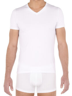 �������� "Tensel Soft - Tee-Shirt V Neck White" 