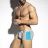 ������-������� "Zig Zag Swim Trunk - Surf Blue" 