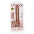 �������������-��������� "RealRock 10' Straight Realistic Dildo with Balls - Tanned" 