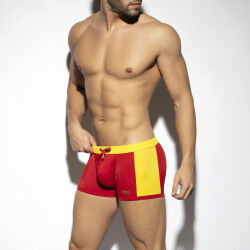 ������-������� "Flags Swim Trunk - Yellow" 