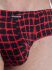 �����-����� "M800 - Cheeky Briefs Red / Black" 