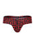 �����-����� "M800 - Cheeky Briefs Red / Black" 