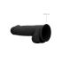 �������������-��������� "RealRock Silicone 8,5' Dual Density With Balls - Black" 