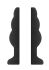 �������� ������ - ������� "Sono #49 - 3' Small Hollow Tunnel Butt Plug Black" 