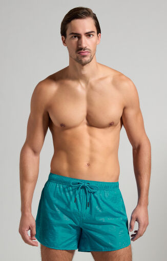 ������-����� "Retro Men's Swim Trunks - Everglade" 