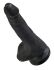 �������������-��������� "King Cock - 6' With Balls RD Black" 
