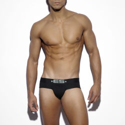�����-����� "Basic Modal Push-Up Briefs - Black" 