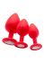 �������� ������ � ���������� "Regular Diamond Butt Plug - Red" 