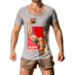 �������� "Kette Berlin Ay Papi Shirt - Grey" 