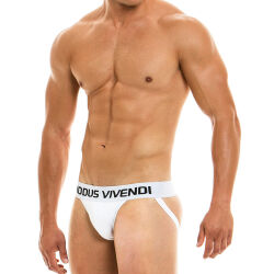 �����-����� "Classic Jockstrap - White" 