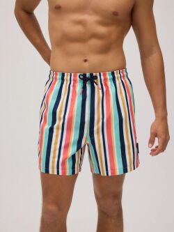 ������-����� "90323 Medium Half Coloured Stripped Swimsuit" 