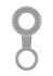����������� ������ / ����������� ������� "Sono #47 �ockring With Ball Strap Transparent" 