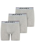 �����-������� "17351733 Cotton Stretch Boxer Trunk 3 Pack - Heather Grey" (�������� 3 ��) 