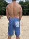������-����� "Waves Long Boardshort - Blue" 