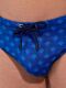 ������-����� "Trinacria Swim Briefs - Navy Print" 