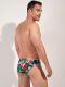 ������-����� "Peacock Swim Briefs - Navy Print" 