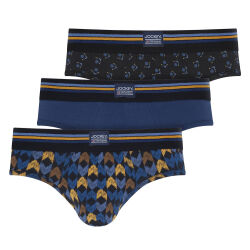 Трусы-брифы "17302483 Briefs 3 Pack - Dark Navy" (комплект 3 шт.)